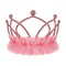 12 Pack Bulk Pink Plastic Tiara with Combs Spirit & Halloween Fun